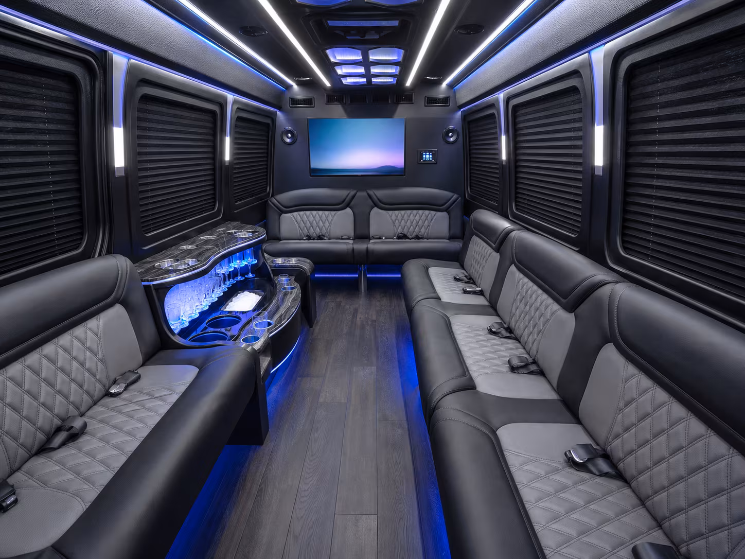 gresham 18 passenger party bus