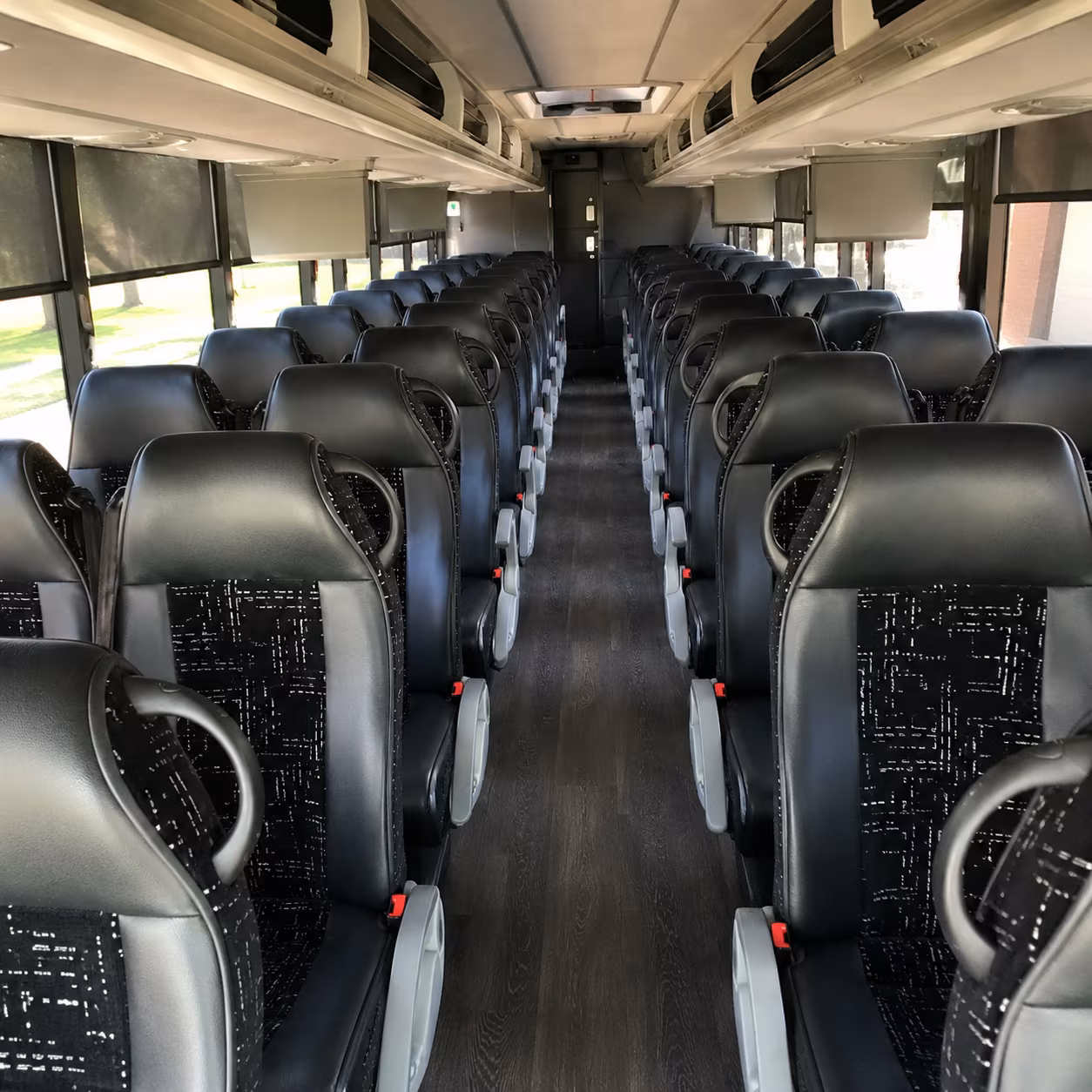 gresham charter bus interior gallery