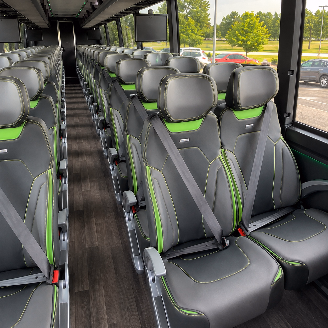gresham charter bus services inside