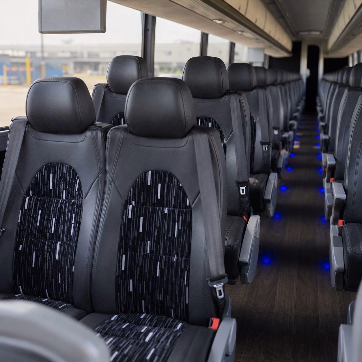 gresham charter bus services interior