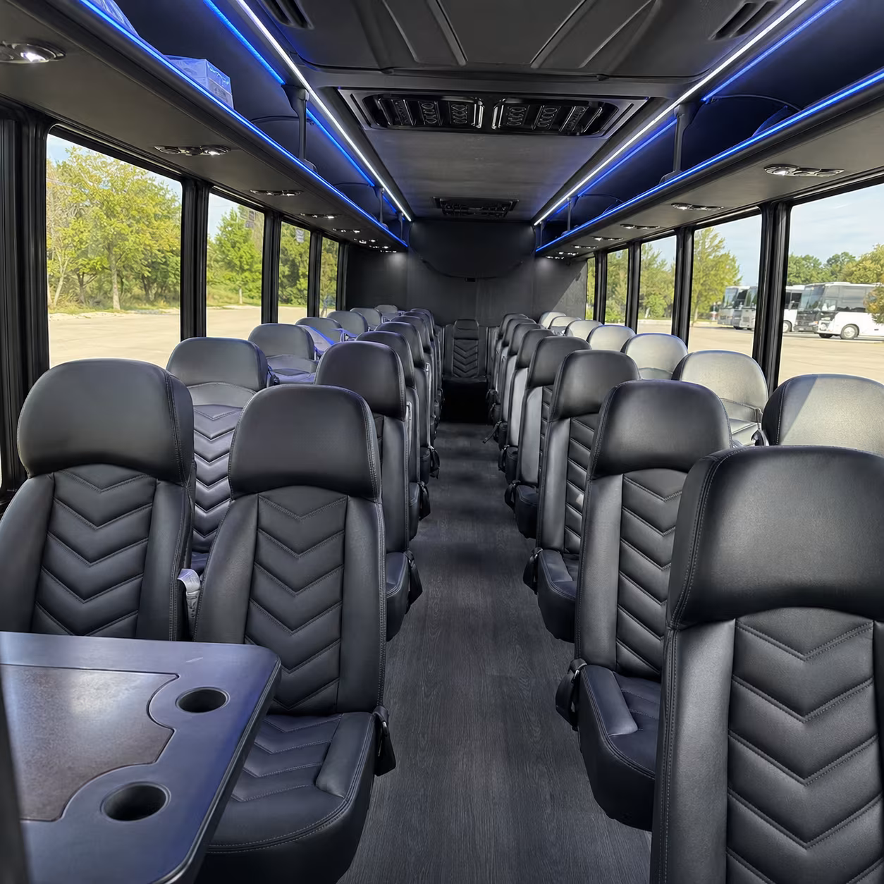 gresham wedding transportation onboard seating